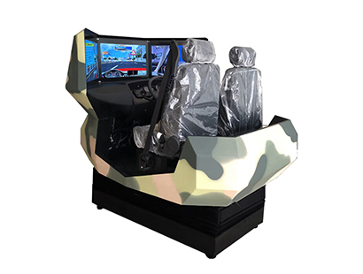 ZG-DGS3型双人座动感汽车驾驶模拟器（三自由度平台）