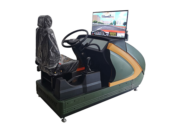 ZG-801ABS型折叠屏汽车驾驶模拟器墨绿色